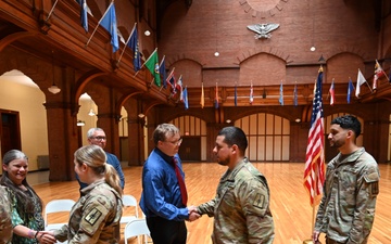 Long Overdue Purple Heart Delivered with Help from NY National Guard