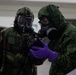 The US trains with SAF on CBRN chemical lanes