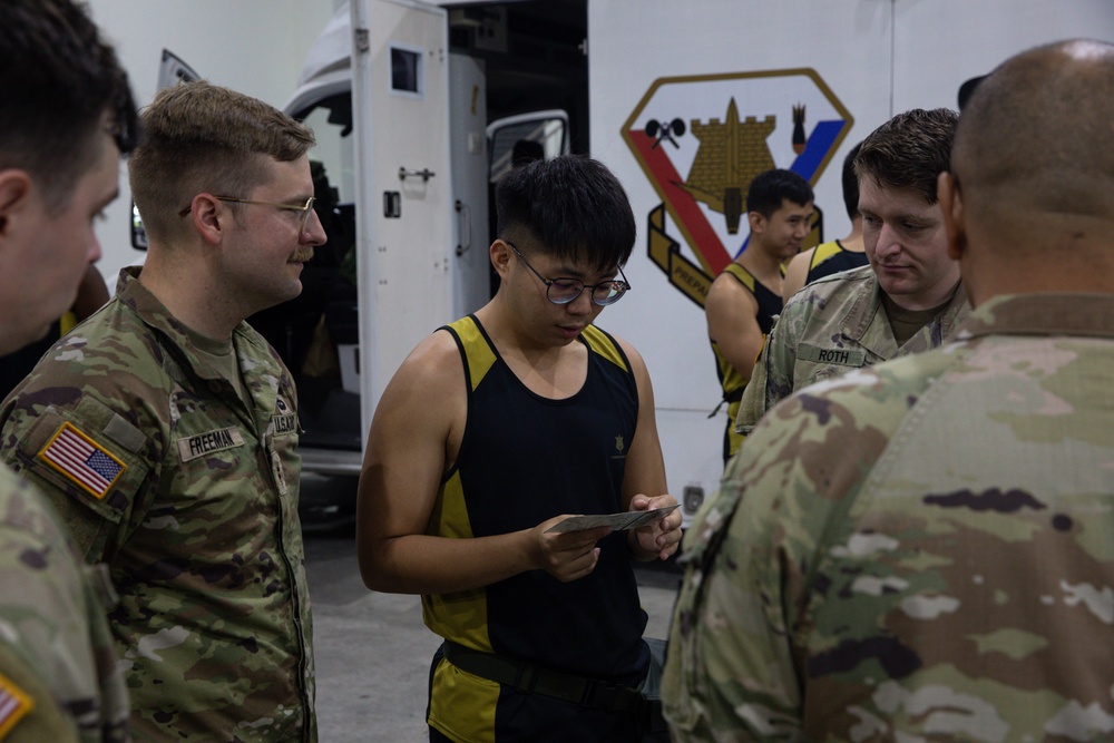 US and SAF joint radiation lane training