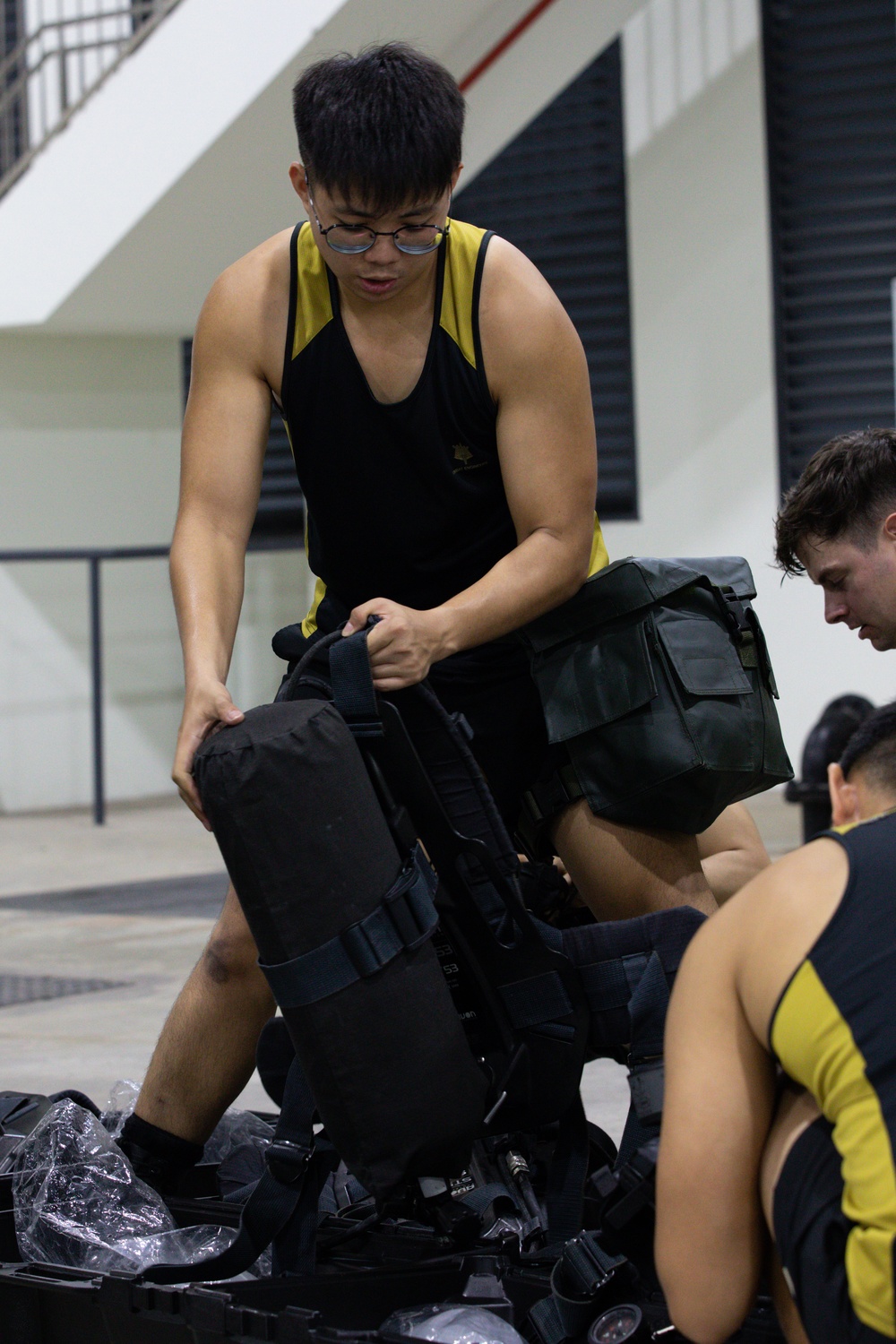 US and SAF joint radiation lane training