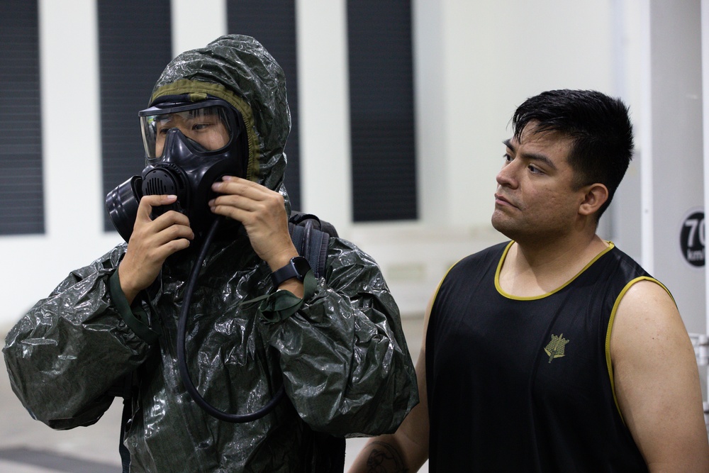 US and SAF joint radiation lane training
