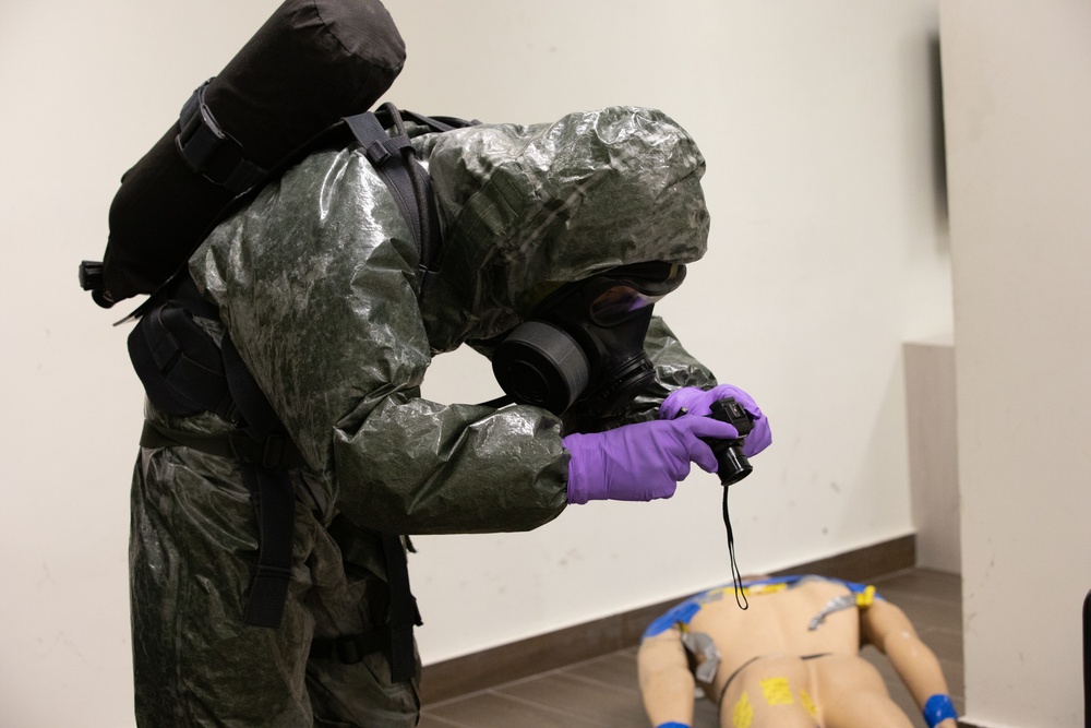US and SAF joint radiation lane training