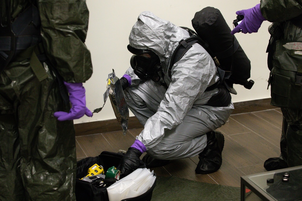 US and SAF joint radiation lane training