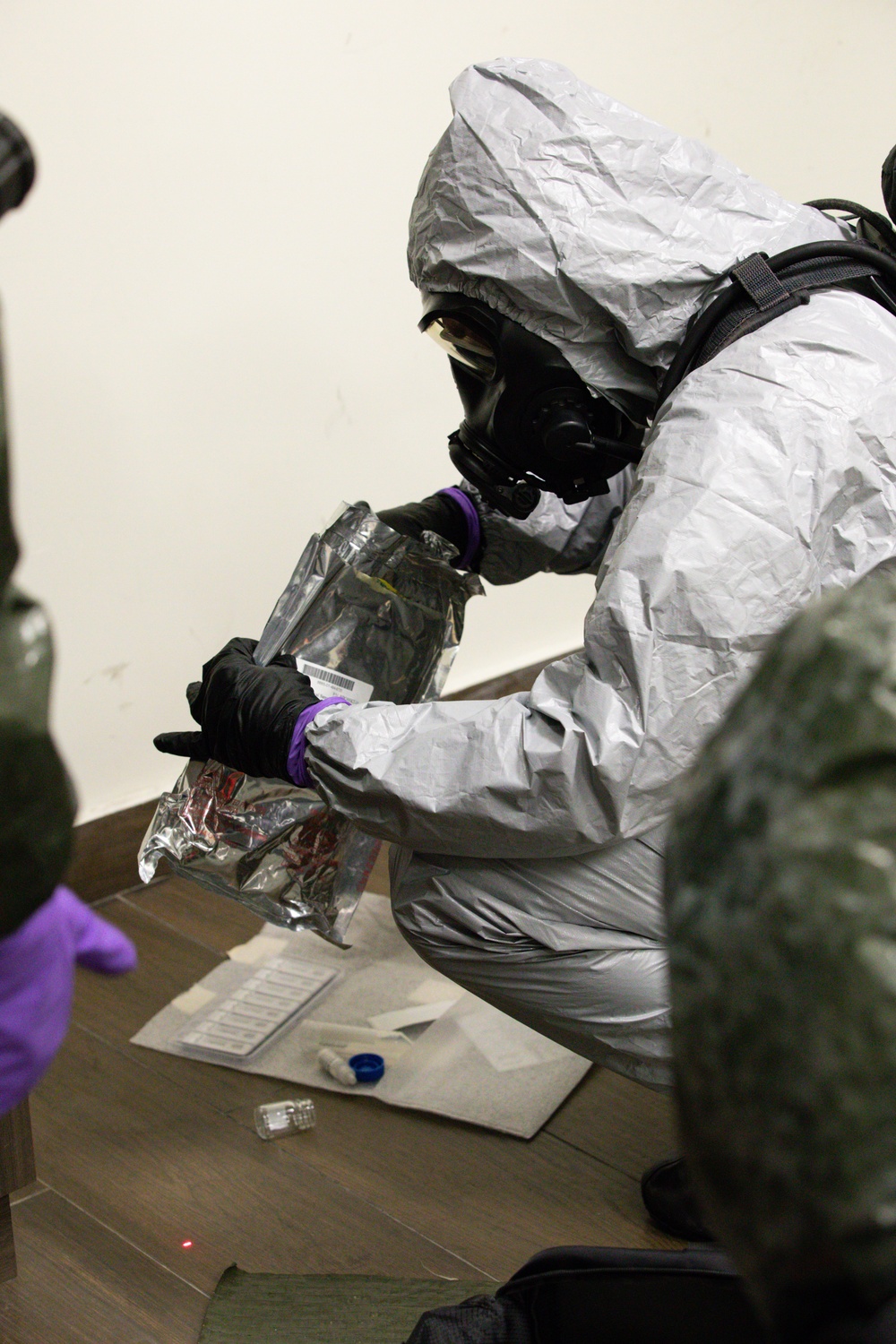 US and SAF joint radiation lane training