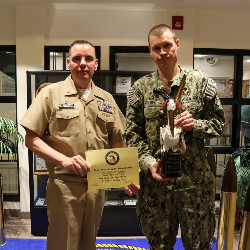 Warrior of the Week
