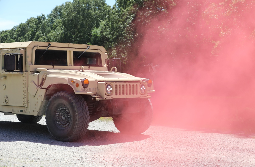301st HHD embarks on convoy operations and ground-guidance training in VTS-Milan