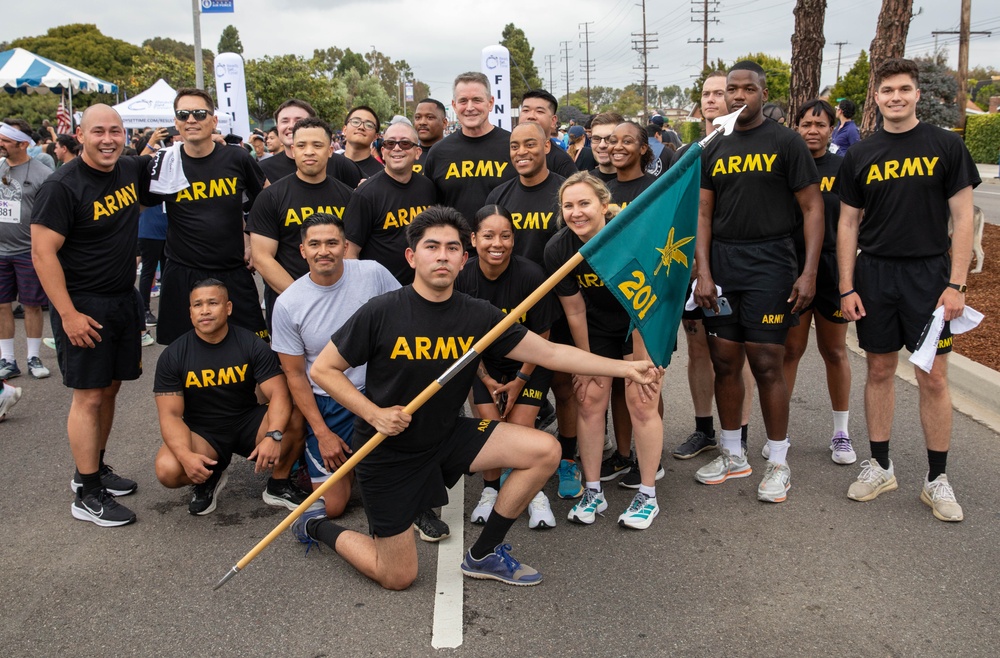 TAFDA 5k Run Army Reserve