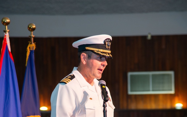 Military Sealift Command Ship Support Unit Guam Holds Change of Command Ceremony