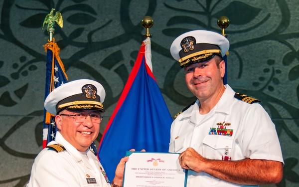 Military Sealift Command Ship Support Unit Guam Holds Change of Command Ceremony