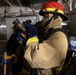 Iwo Jima Sailors Conduct  Damage Control Drill