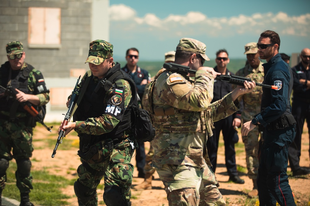 117th Military Police Battalion leads multinational urban training in Bulgaria