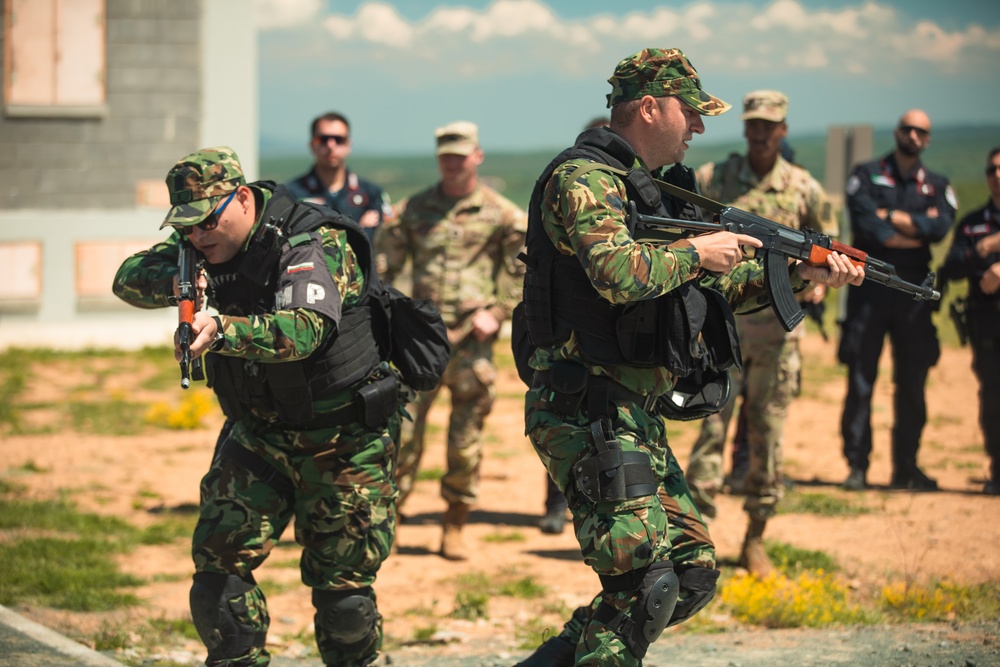 117th Military Police Battalion leads multinational urban training in Bulgaria
