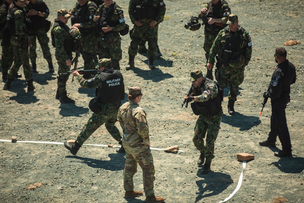 117th Military Police Battalion leads multinational urban training in Bulgaria