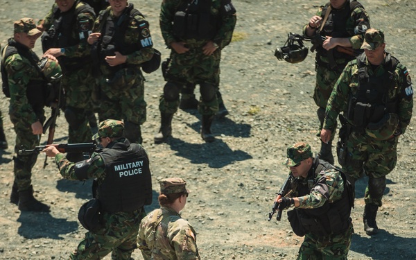 117th Military Police Battalion leads multinational urban training in Bulgaria