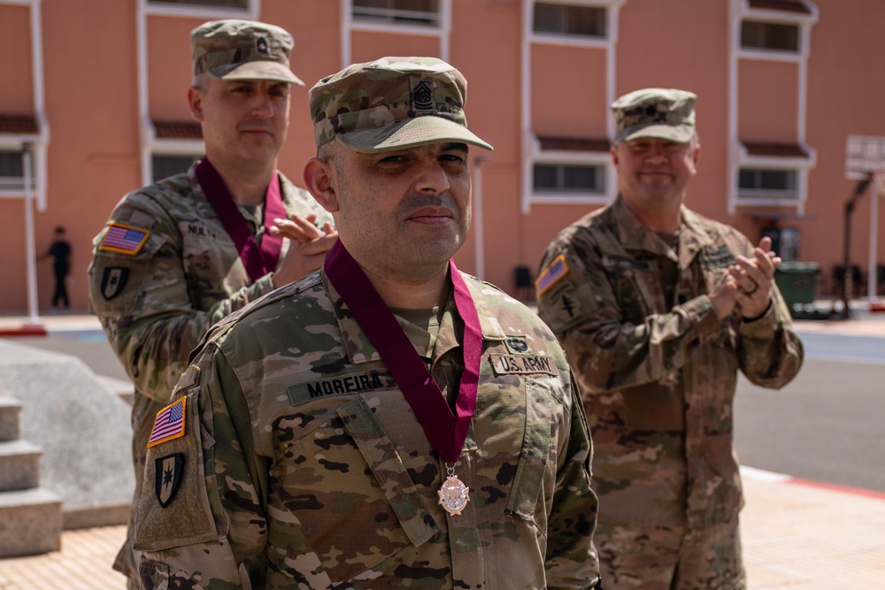 US medical soldier inducted into Order of Military Medical Merit at African Lion 2025