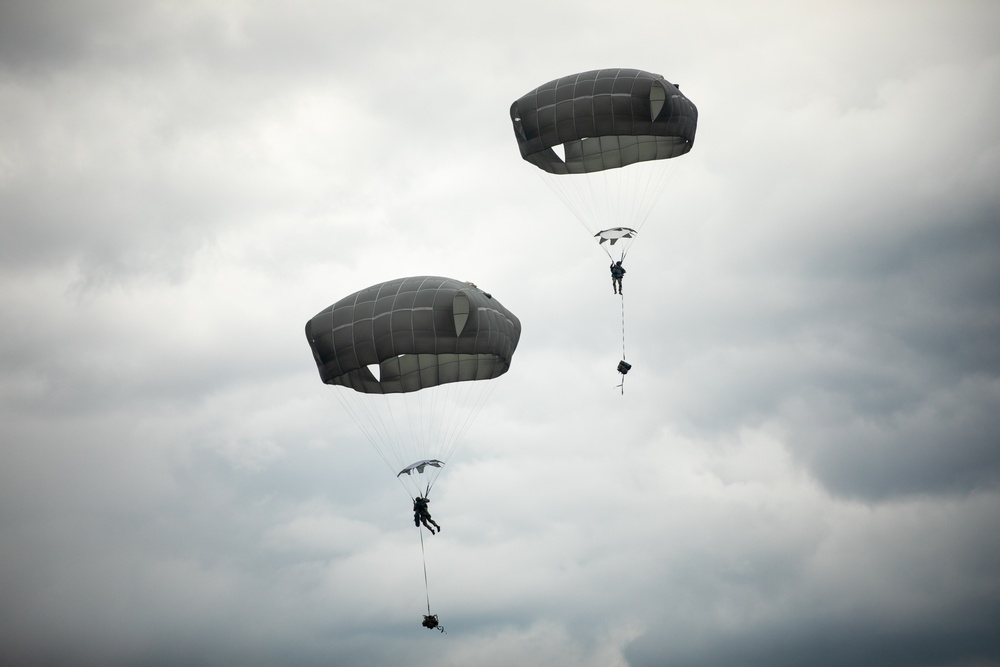 United in the sky: 173rd Airborne Brigade jumps into joint training