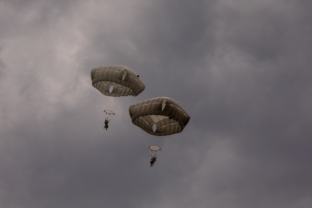 United in the sky: 173rd Airborne Brigade jumps into joint training