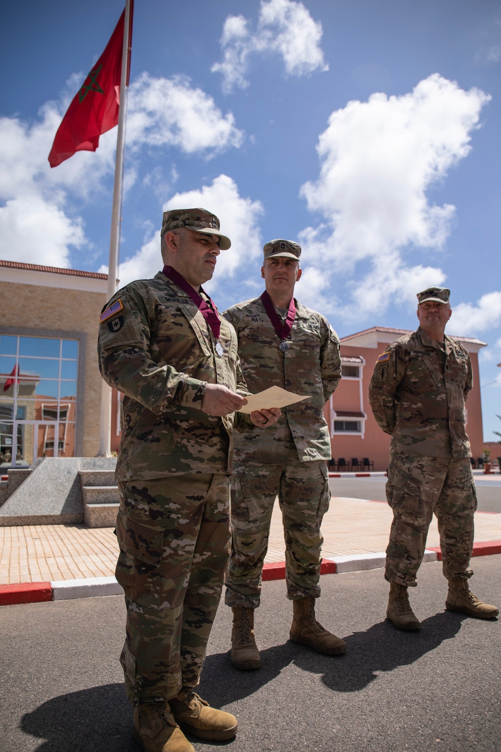 US medical soldier inducts into Order of Military Medical Merit at African Lion 2025
