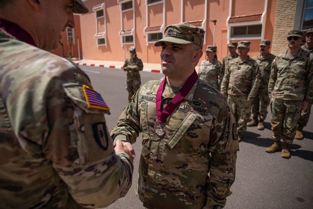 US medical soldier inducts into Order of Military Medical Merit at African Lion 2025