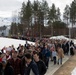 U.S. Marines Walk in Norway Constitution Day Parade