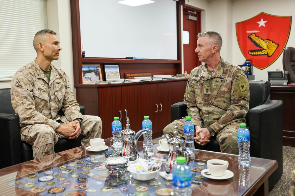 TF SPARTAN leadership visit NSA Bahrain