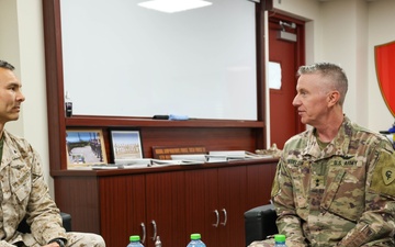 TF SPARTAN leadership visit NSA Bahrain