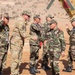 Morocco General Mohamed Benlouali visits medical mission at African Lion 2025