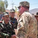 Morocco General Mohamed Benlouali visits medical mission at African Lion 2025