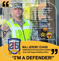 405th AFSB ‘I’M A DEFENDER’ Army Prepositioned Stocks-2 issue in the Greece