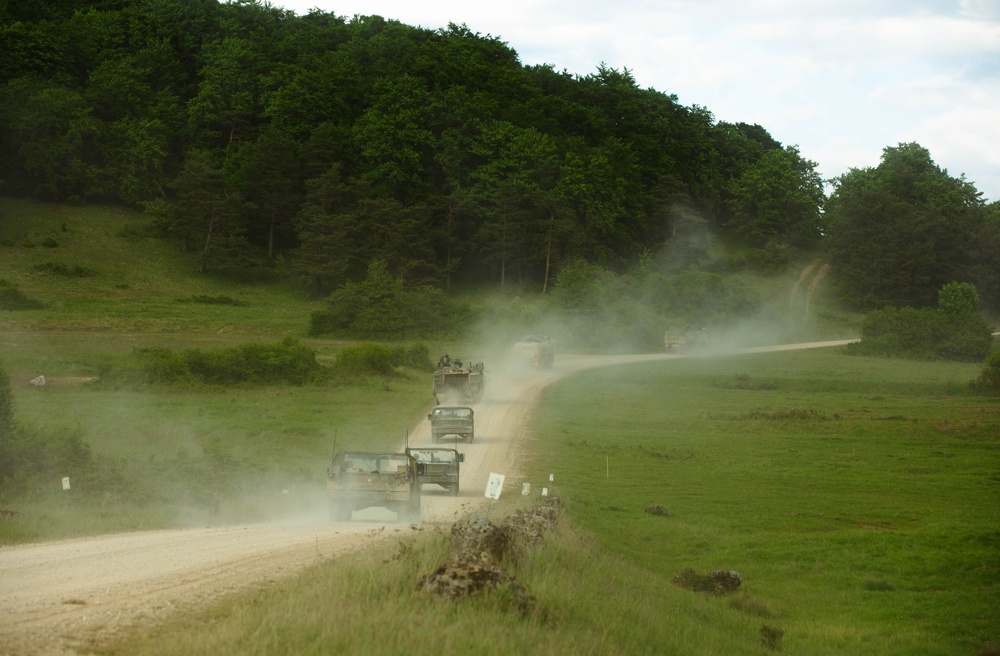 5-7 Cavalry plan, execute movements during Combined Resolve 25-2