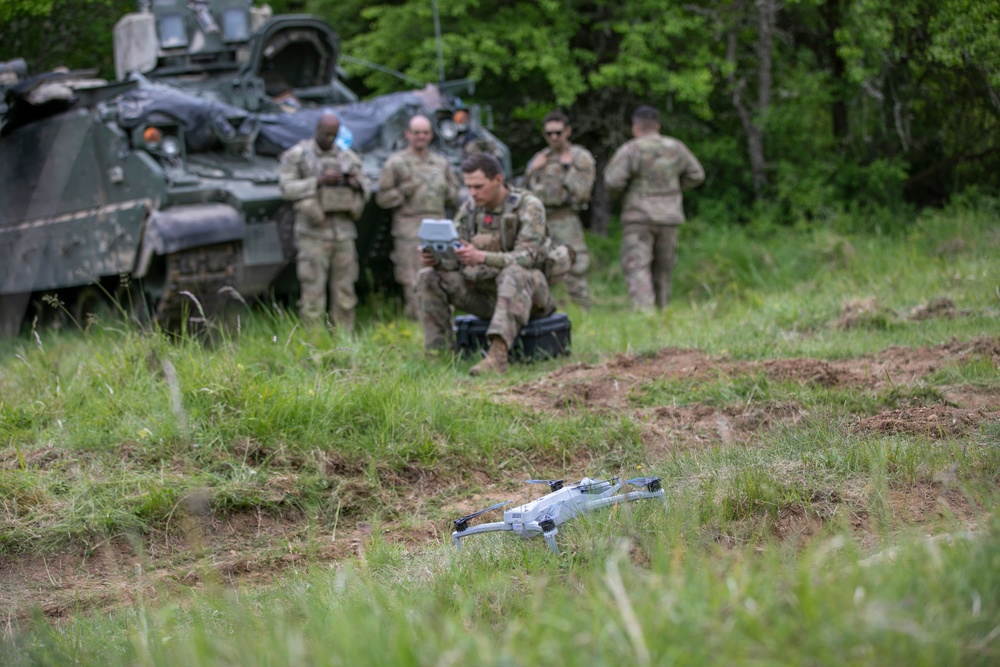 3rd Infantry Division Integrates New Technologies at Combined Resolve 25-2