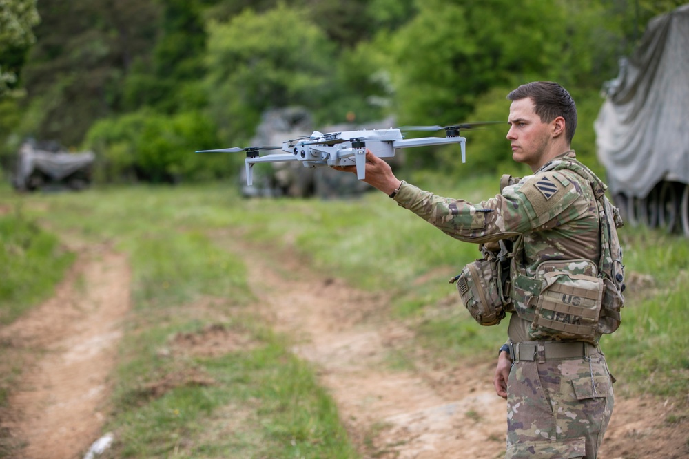 3rd Infantry Division Integrates New Technologies at Combined Resolve 25-2