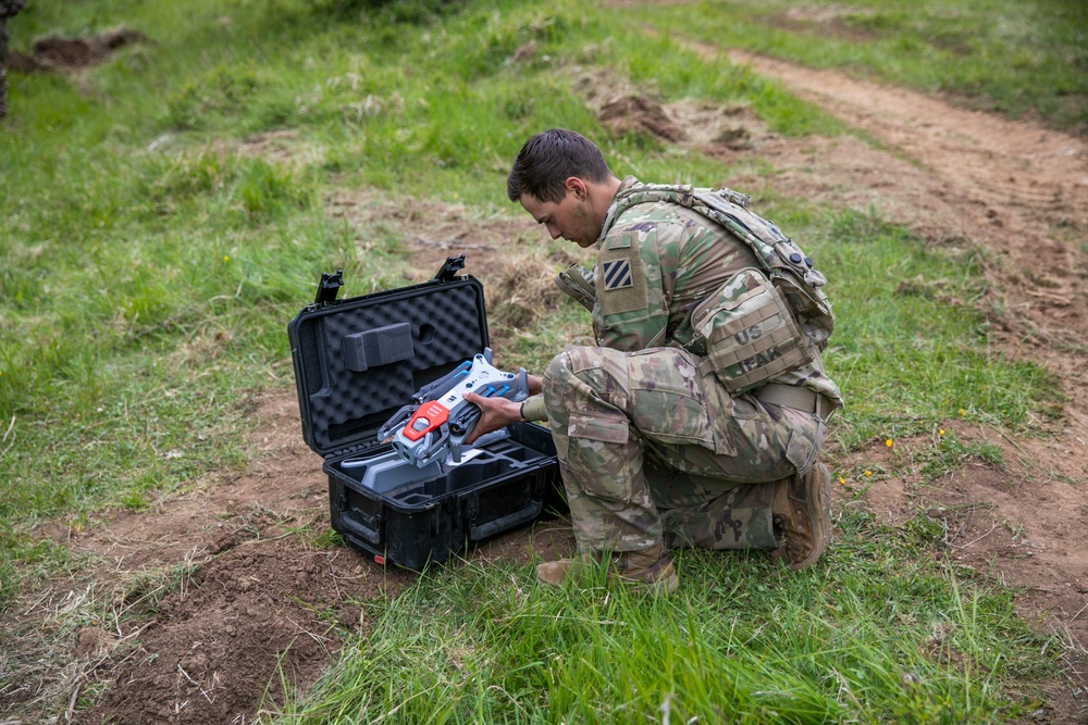 3rd Infantry Division Integrates New Technologies at Combined Resolve 25-2