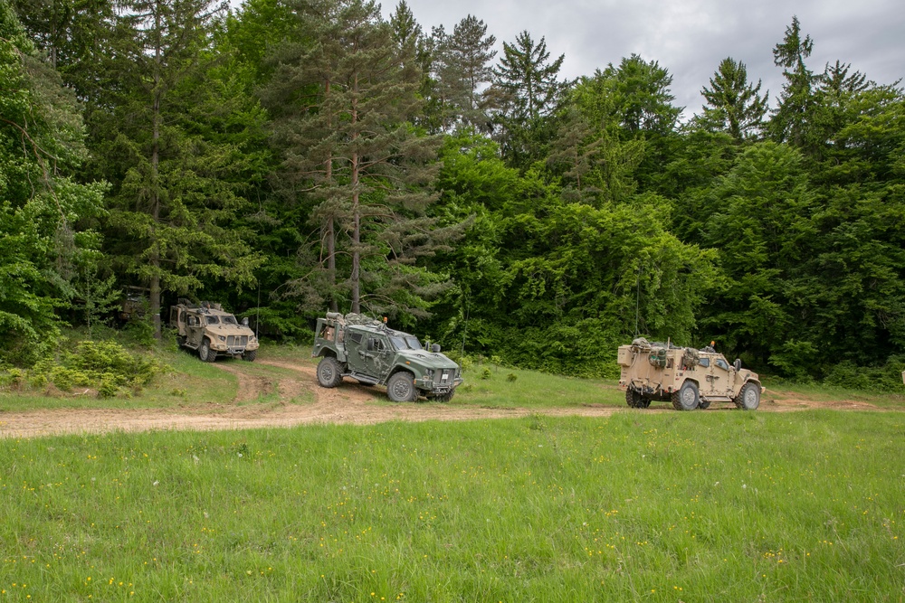 5-7 Cavalry Plan, Execute Movements during Combined Resolve 25-2