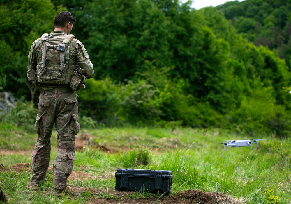 3rd Infantry Division Integrates New Technologies at Combined Resolve 25-2