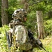 Soldier secures simulated perimeter
