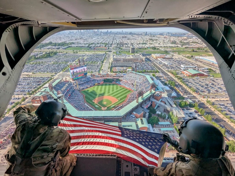 Phillies flyover