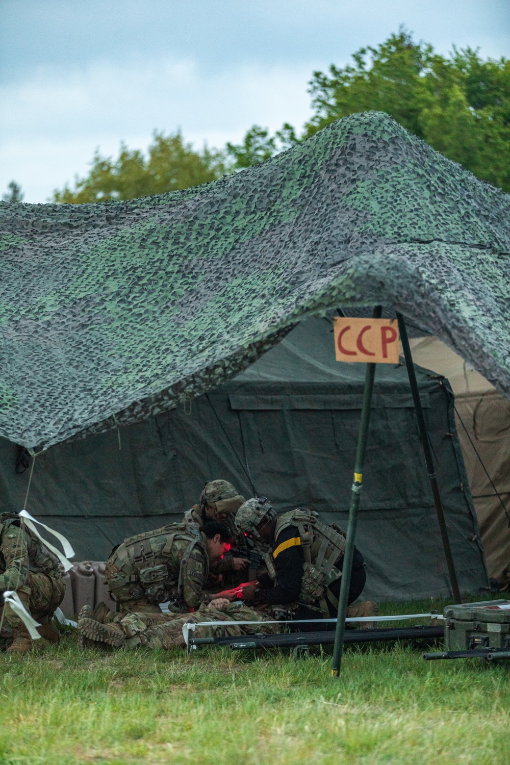 501st Aviation Battalion, 1st Armored Division Conducts Casualty Care Training During Combined Resolve 25-2