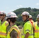 USACE Director of Contracting site visits to Hurricane Helene Recovery locations
