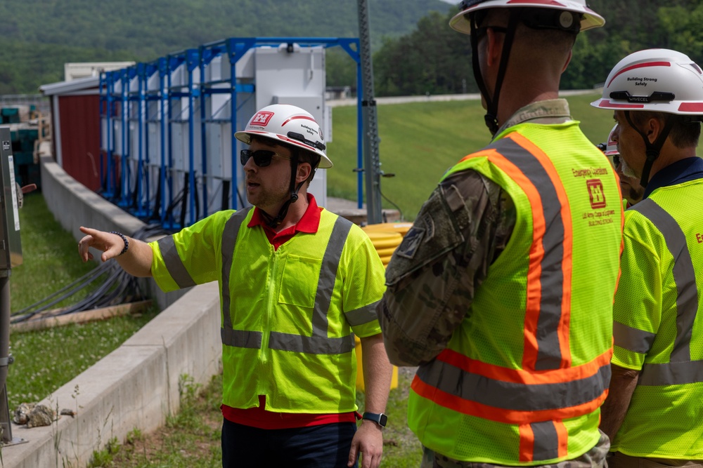 USACE Director of Contracting site visits to Hurricane Helene Recovery locations