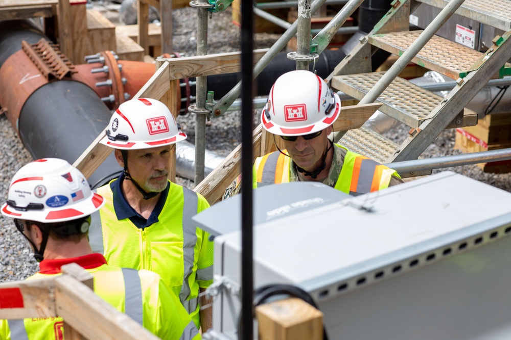 USACE Director of Contracting site visits to Hurricane Helene Recovery locations