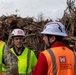 USACE Director of Contracting site visits to Hurricane Helene Recovery locations