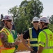 USACE Director of Contracting site visits to Hurricane Helene Recovery locations
