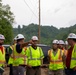 USACE Director of Contracting site visits to Hurricane Helene Recovery locations