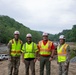 USACE Director of Contracting site visits to Hurricane Helene Recovery locations