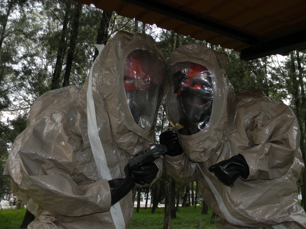 Guatemala’s national fire and rescue service, learn about hazardous-materials