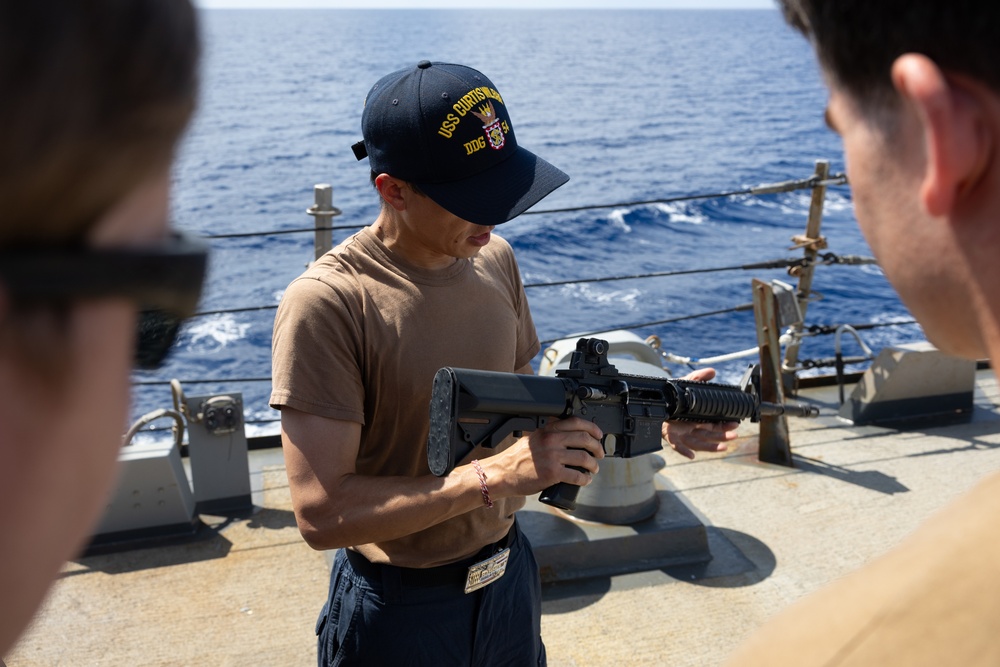 Curtis Wilbur Conduct Security Reaction Force Basic Course