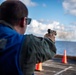 Nimitz Sailor Fires an M9 Service Pistol