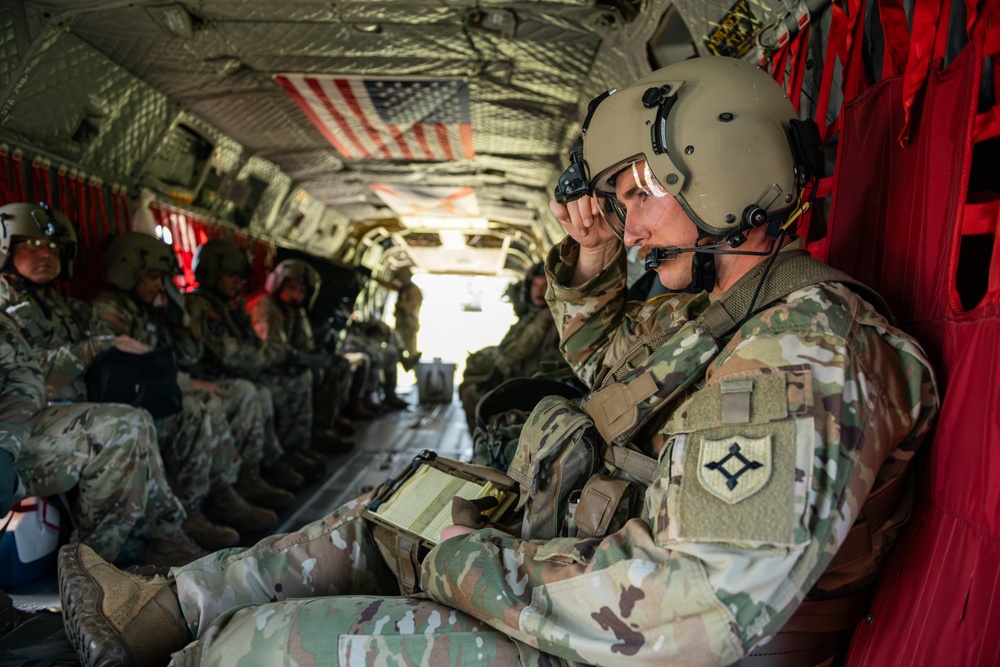 1-111th Aviation Regiment conducts joint Aerial Gunnery operations
