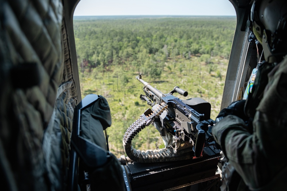 1-111th Aviation Regiment conducts joint Aerial Gunnery operations